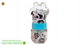 ELASTICO P/CABELO 150PCS COLOR 31353C