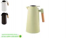 GARRAFA TERMICA 1L PLAST C/ TERMOMETRO TP1610