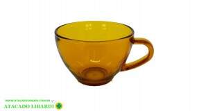XICARA VIDRO 200ML AMBAR VDA09059