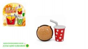 BLISTER KIT COMIDINHA 7PCS FAST FOOD GK1939
