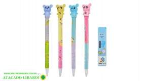 KIT LAPISEIRA 0,7MM 4UNI C/GRAFITE COLOR HE59838