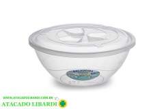 SALADEIRA PLAST 3,6L RED C/TAMPA 0430