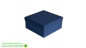 CAIXA DE PRESENTE 18CM AZUL PETRUS