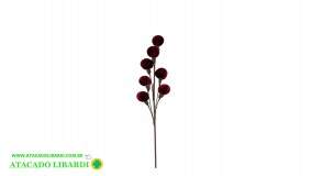 PICK BOLAS CAMURÇA VERMELHO 45CM HY9685