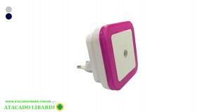 LUMINARIA PAREDE  1W 6,5X6,5CM BIVOLT FXN02003