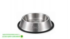 COMEDOURO P/CACHORRO INOX 22CM HK78109