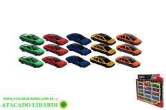 BLISTER CARRO COLECAO 15PCS 6CM FAST WHEELS CP021582