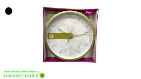RELOGIO PAREDE 24CM RED SORT PDA01045