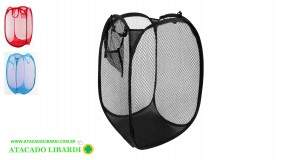 CESTO DOBRAVEL 30X30X47CM MULTIUSO TOP0846