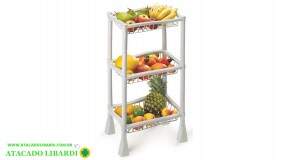 FRUTEIRA 3 ANDARES RET BRANCA PLAST 0600