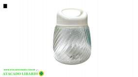 POTE VIDRO 1400ML RED DIAMANTE  C/TAMPA ECO24182