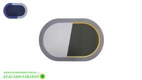 TAPETE BOX 37X57CM OVAL ANTIDERRAPANTE CK6082