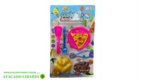 BLISTER KIT COZINHA 7PCS PIZZARIA BNA106
