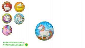 BOLA P/FISIOTERAPIA C/12 UNICORNIO IPPD001145