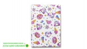 PAPEL 25X35CM PRES SACO UNICORNIO C/50UNI  210