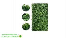 GRAMA PLACA C/ PROTECAO UV VERDE X400 50X50CM 46528001