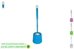 ESCOVA SANITARIA RED 34CM PLAST C/COPO ES13457