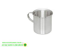 CANECA C/ALCA 545ML INOX 9,5CM RJ7886
