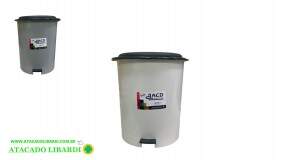 LIXEIRA PEDAL 12L PLAST COLOR 01062