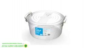 POTE 2,2L REDONDO C/TRAVA  FLIPLOCK 3754