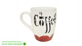 CANECA CERAMICA 300ML COFEE IS0068