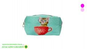 NECESSAIRE GATINHO 24X11CM FEM EST HN81561