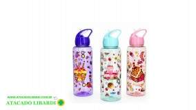 GARRAFA  PLAST 800ML NATURAL COLOR CRS2897
