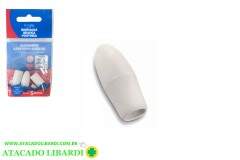BORRACHA PONTEIRA BRANCA P/LAPIS 5UNI FE022208