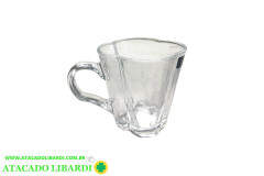 CANECA 10CM 200ML VIDRO UCO222