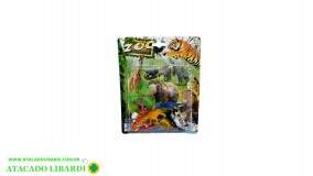 BLISTER ANIMAIS ZOO 9PCS TS74980