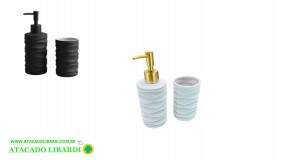 CONJ BANHEIRO 2PCS PORC  98890