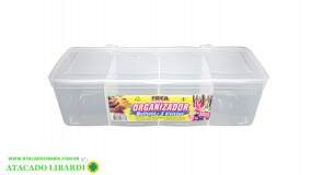 ORGANIZADOR PLAST C/ 4 DIVISORIAS 3368