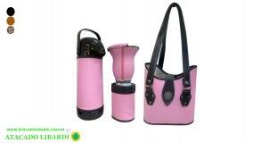 KIT BOLSA MATEIRA FEMININA 24