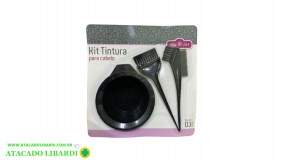 KIT TINTURA CABELO 3PCS C/PENTE AFD01066