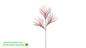 HASTE 80CM C/GLITTER  VERMELHO A5299003