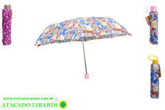 SOMBRINHA 8 VARETAS MINI ESTAMPA SORTIDA MZ-908.8/C