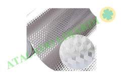 BOBINA 61CMX2M PAPEL AUTOADESIVO PAREDE METAL95586