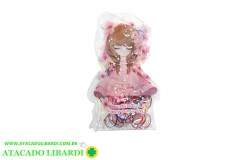 ELASTICO P/CABELO C/100UNI SILICONE COLOR BA80007