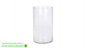 VASO CILINDRO PLAST 12X12X24,5CM DV81458
