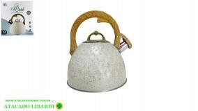 CHALEIRA ESMALTADA ACO INOX 2,5L CA5231