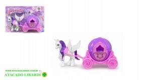 BLISTER CARRUAGEM PRINCESA 22CM 4350OM