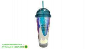 COPO ACRILICO 380ML C/CANUDO LUZ CA09851