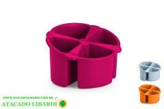 ESCORREDOR TALHERES PLAST C/DIV COLOR 0316