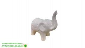 ENFEITE ELEFANTE CERAMICA 9X7CM F193705