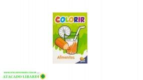 LIVRO  LER E COLORIR ALIMENTOS 1018442