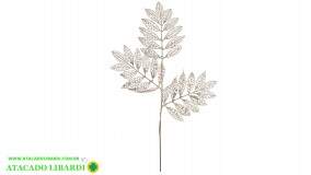 C.FOLHA C/ GLITTER CHAMPANHE 
72CM 85217002
