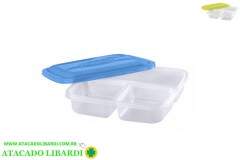 MARMITA C/3 DIVISORIAS PLAST PEQ30