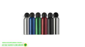 GARRAFA ALUM 500ML C/TAMPA COLOR XH8852