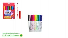 CANETA HIDROCOR 12PCS 102409