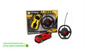 CARRO CONTROLE REMOTO 20X9X5CM 4FUNC KD196